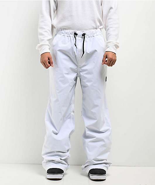 Empyre Park Bright White 10K Snowboard Pants 2025 | Zumiez