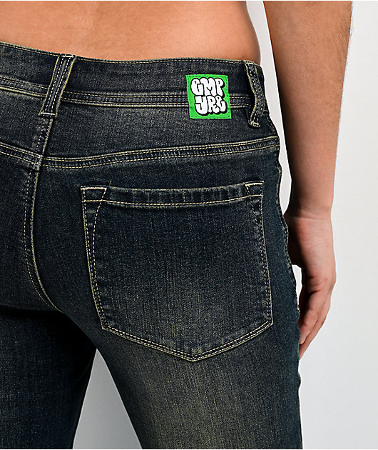 Empyre Parker Ramp Blue Wash Bootcut Jeans