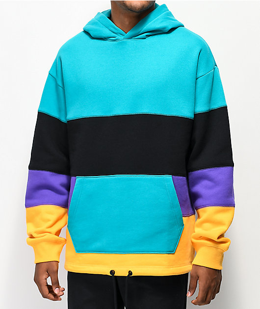 Purple and Yellow - Hoodie