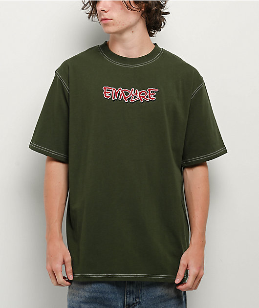 Empyre Pocket Knife Green T-Shirt