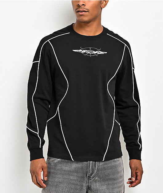 Empyre Powercord Black Long Sleeve T-Shirt