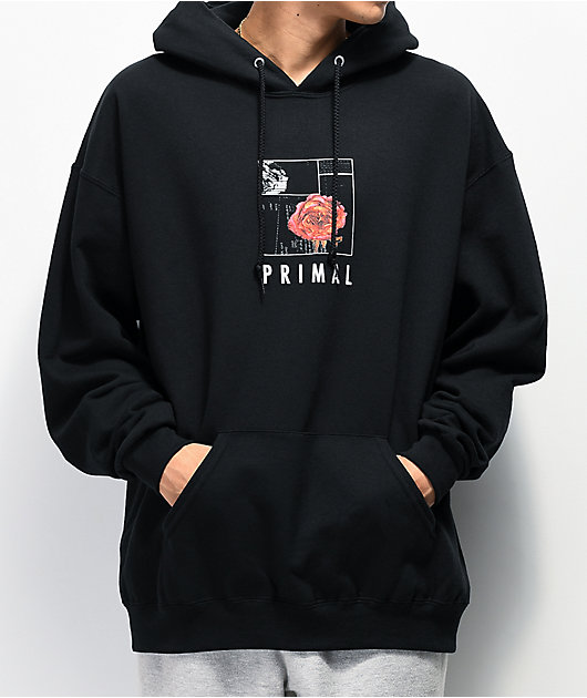 Empyre Primal Rose Black Hoodie