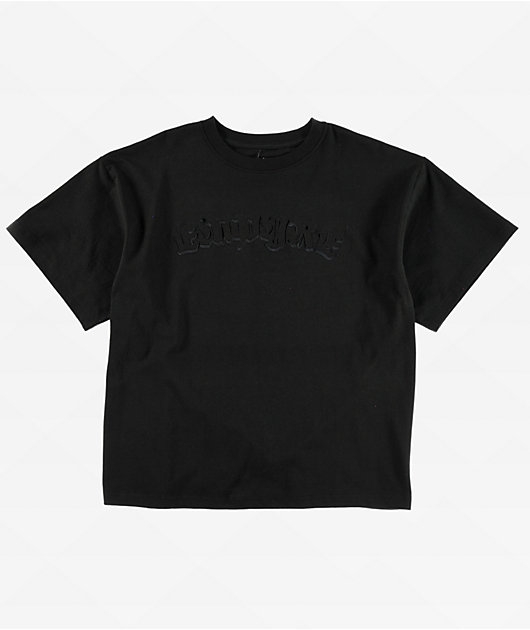 Empyre Punk Black Boxy T-Shirt
