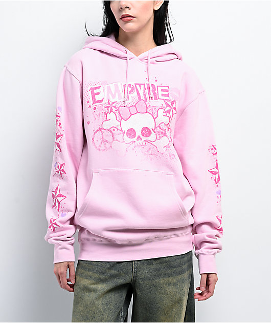 Empyre Punks Not Dead Pink Hoodie | Zumiez