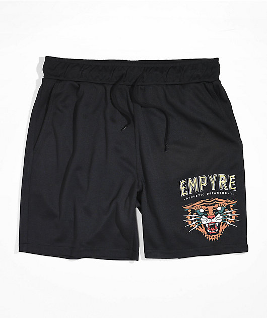 Empyre Ready Mesh Black Shorts