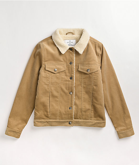 tan corduroy jacket
