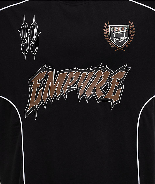 Empyre Resistance Jersey Black Boxy T-Shirt