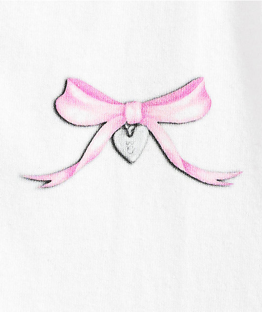 【COLOR iN ID】Big Ribbon T-shirt Big Ribbon Bow T-Shirt Ivory - Southern Fashion Boutique Bliss