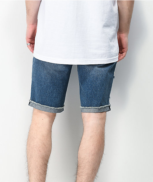 Empyre Richmond Blue Denim Shorts