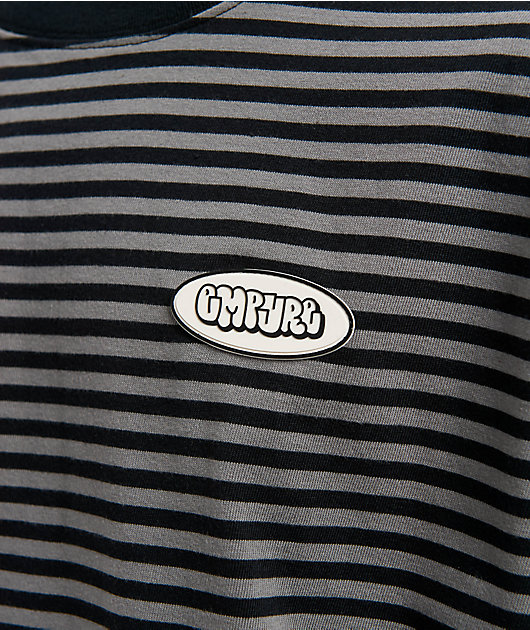 Empyre Rickie Stripe Grey Knit T-Shirt