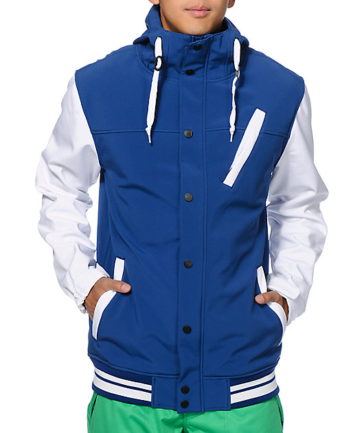 varsity snowboard jacket