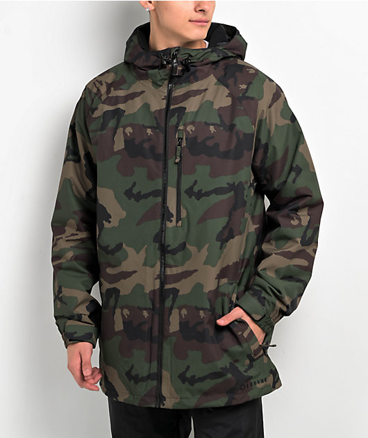 Camo snow jacket best sale