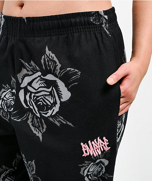 Empyre Rose! Black Lounge Pants | Zumiez
