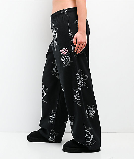 Empyre Rose! Black Lounge Pants | Zumiez