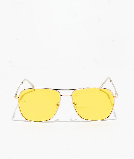 Empyre Saloon Yellow Sunglasses