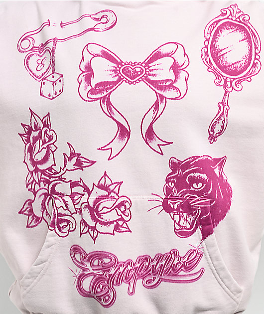 Empyre Scattered Pink Hoodie