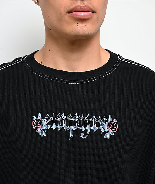 Empyre Scorpio Season Black Thermal Long Sleeve T-Shirt