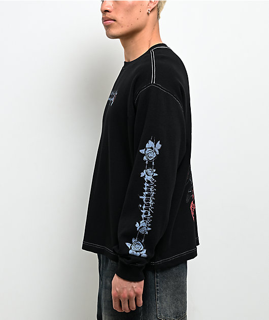 Empyre Scorpio Season Black Thermal Long Sleeve T-Shirt