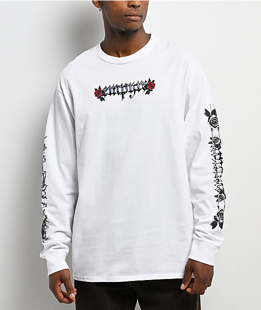 Empyre Scorpio Season White Long Sleeve T-Shirt | Zumiez