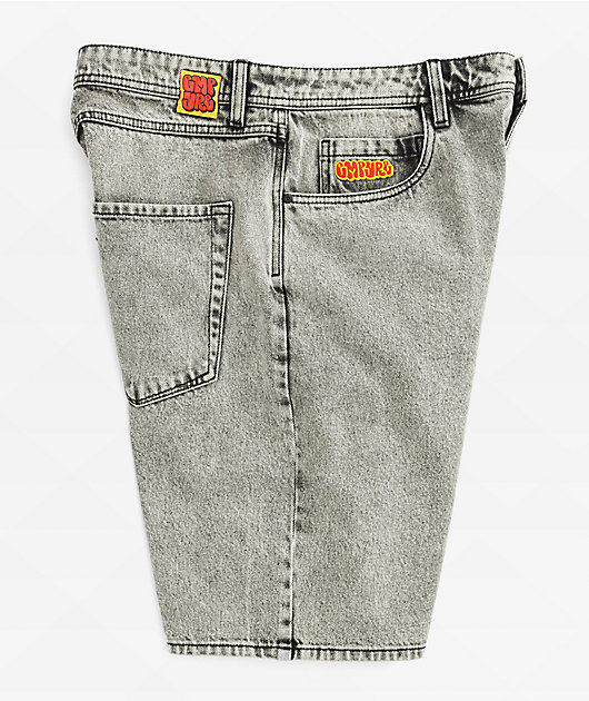 Gray jean shorts online