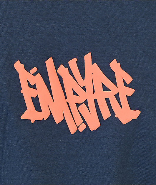 Empyre Script Logo Navy TShirt