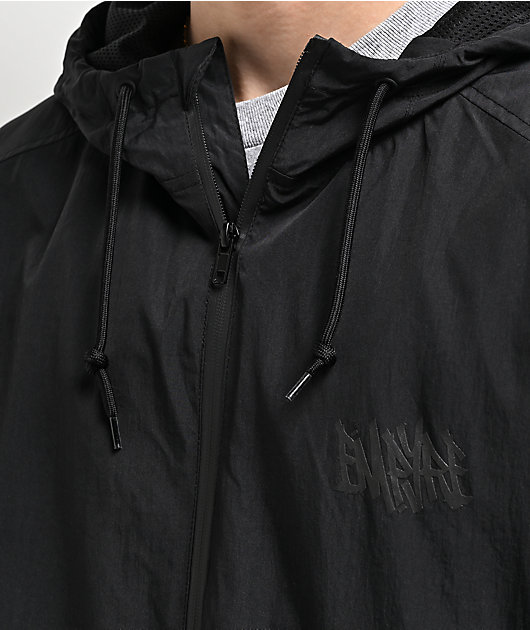 Empyre geometric windbreaker rain jacket offers coat