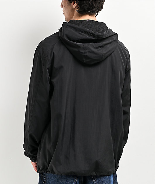 Black windbreaker zumiez hotsell