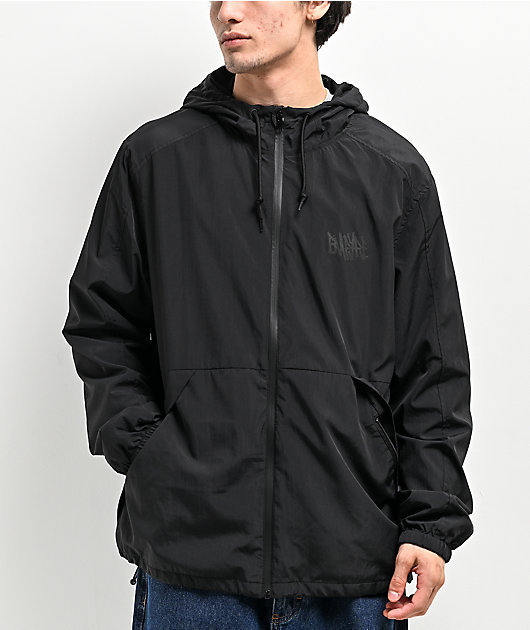 Empyre geometric windbreaker rain jacket top coat