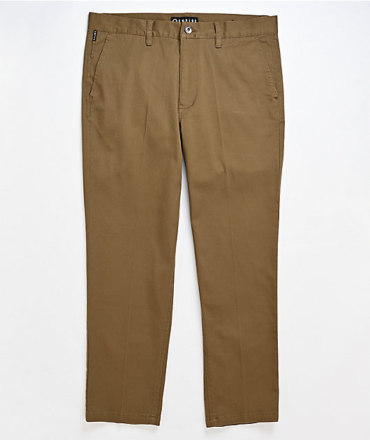 dark khaki chino pants