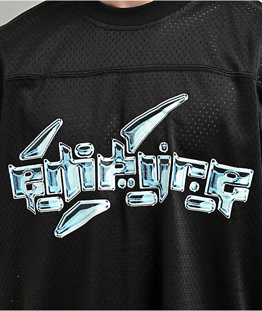 Empyre Shatter Black Mesh Football Jersey