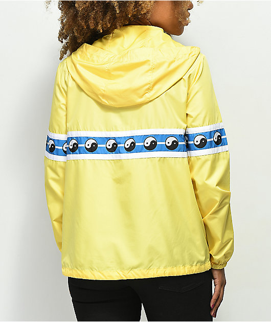 yellow anorak women's