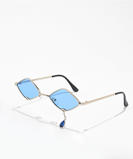 Empyre Shine Diamond Jewel lentes de sol azules