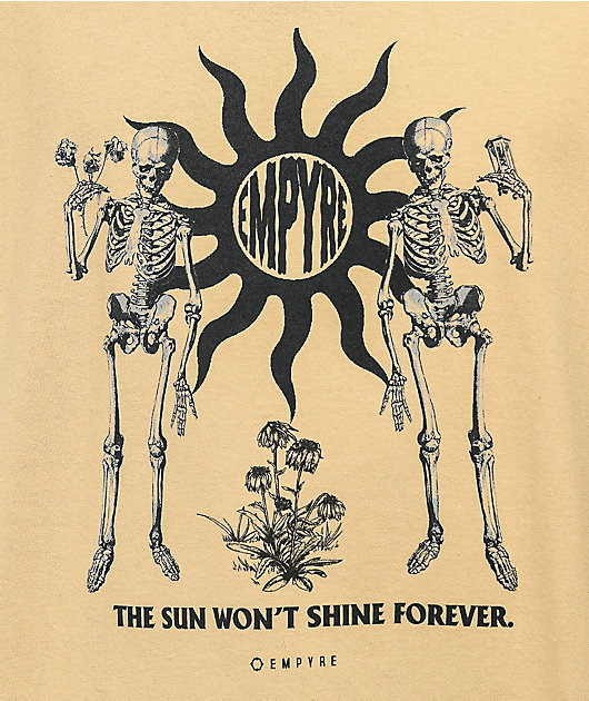 Empyre Shine Forever camiseta color tostado para niños