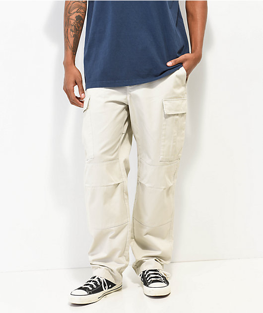 Silver cargo pants fashion