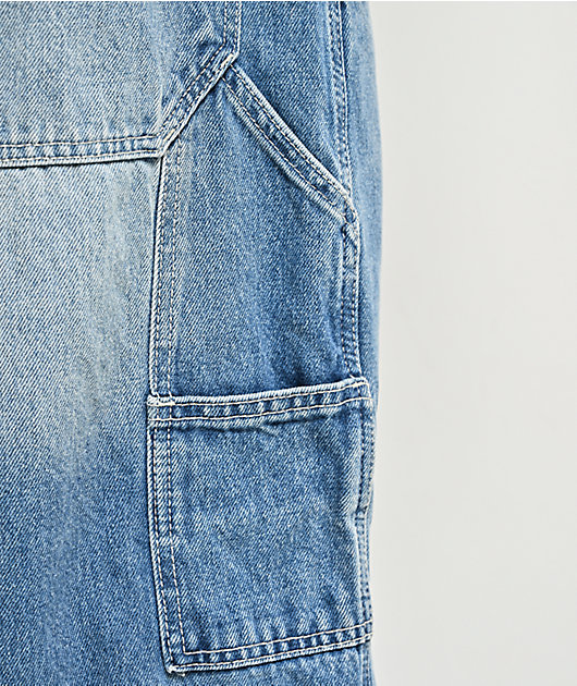 Empyre Skate Work Light Blue Wash Ultra Wide Carpenter Jeans