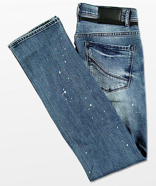 Empyre Skeletor Sawyer jeans con salpicaduras