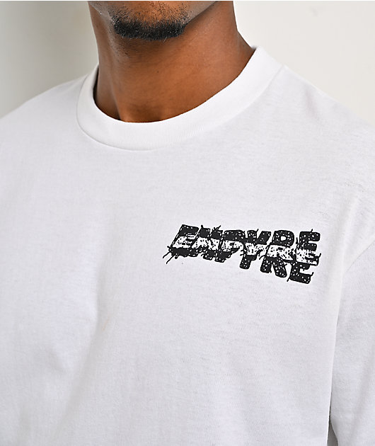 Empyre Sketchy Logo White T-Shirt