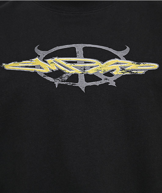 Empyre Skurf Peace Sign Black Long Sleeve T-Shirt
