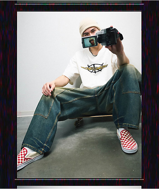 Empyre Skurf Peace Sign White T-Shirt