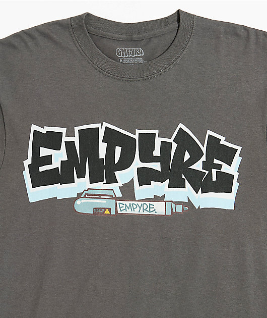 Empyre Slap 4 Charcoal Long Sleeve T-Shirt