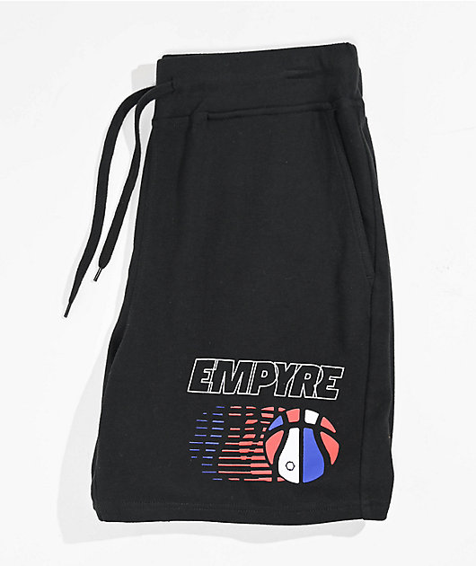 Empyre Snap Black Mesh Shorts