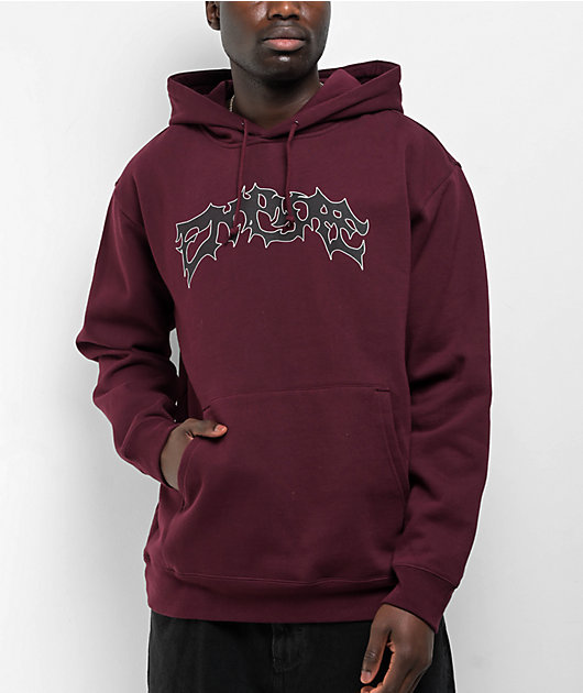 Empyre Spike Maroon Hoodie