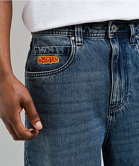 Empyre Spin Blue Wash Skate Jeans