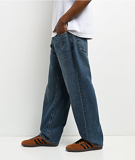 Empyre Spin Blue Wash Skate Jeans