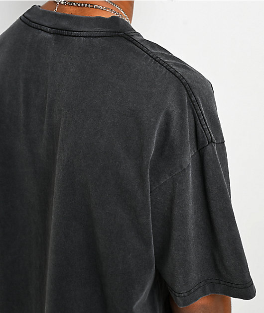 Empyre Spray Punk Black Wash T-Shirt