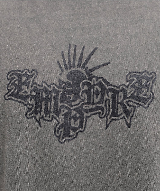 Empyre Spray Punk Grey Wash T-Shirt