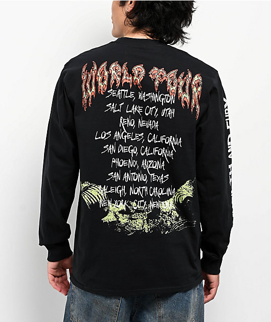 Empyre Swamp Tour Black Long Sleeve T-Shirt