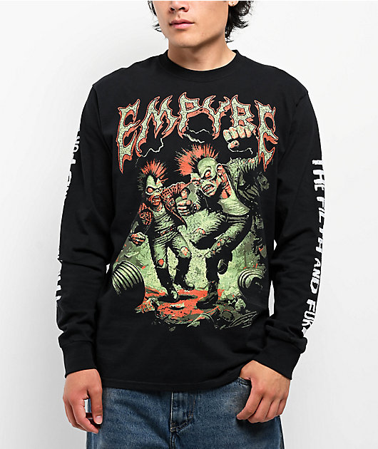 Empyre Swamp Tour Black Long Sleeve T-Shirt