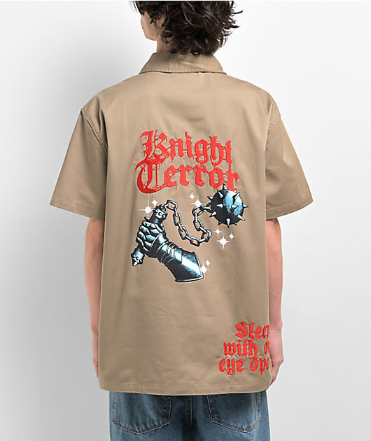 Empyre Swarm Tan Short Sleeve Shirt