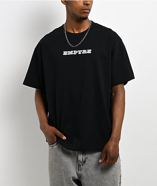 Empyre Sweet Grunge Black Boxy T-Shirt